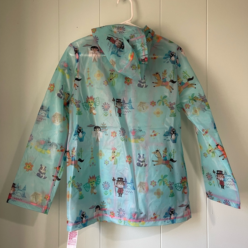 Disney Parks- It’s a Small World Aqua Raincoat - Picture 5 of 5